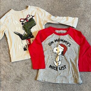 Holiday Long Sleeve Tee Lot